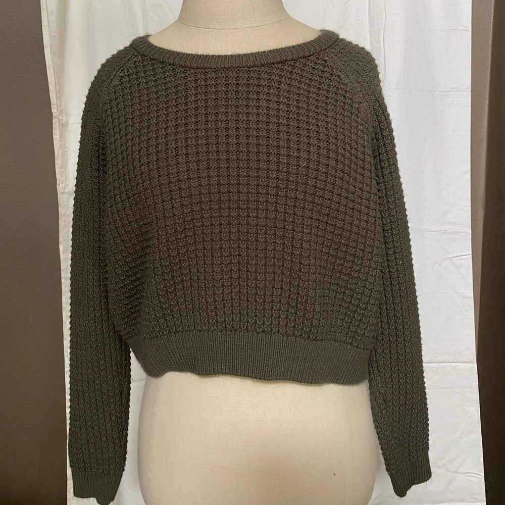 Topshop cropped sweater